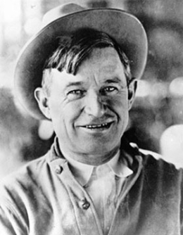 Portrait of Will Rogers